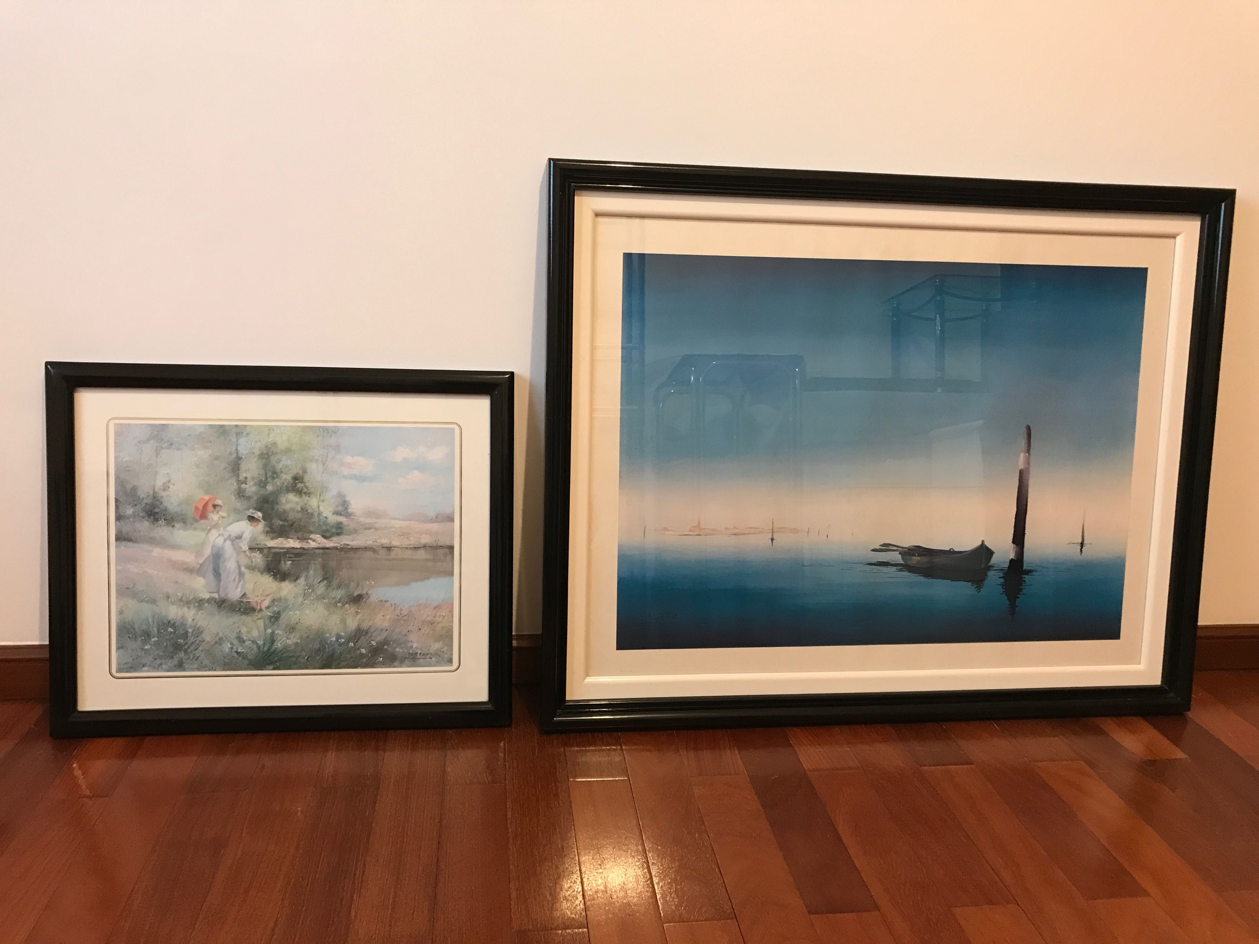2 quadros aleatórios