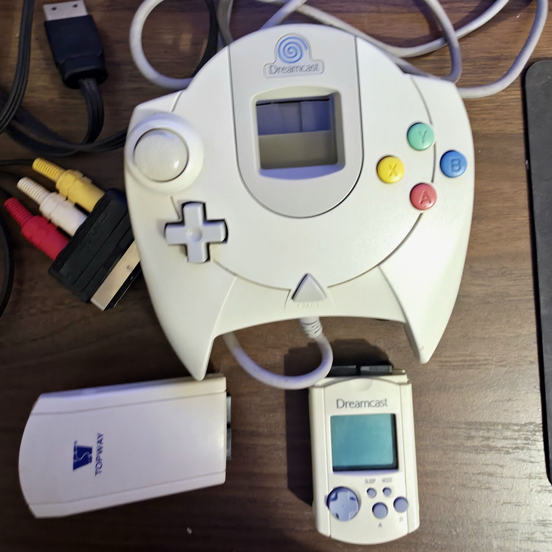 Sega Dreamcast (não lê cds)