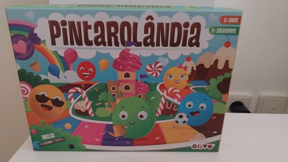 Jogo tabuleiro pintarolândia