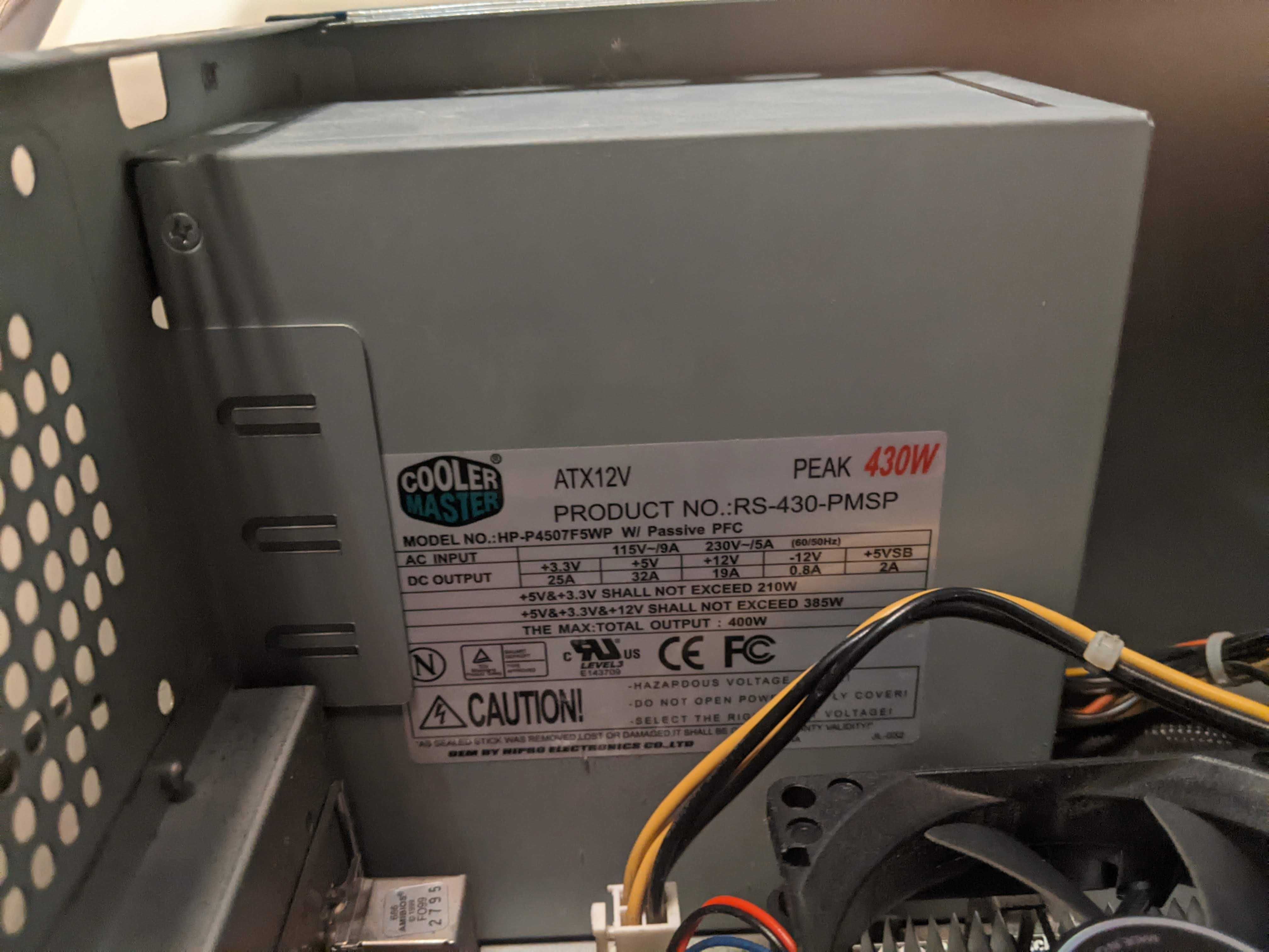 Системный блок на AMD Sempron 145 2800Mhz, 2Gb DDR3, WD 250Gb