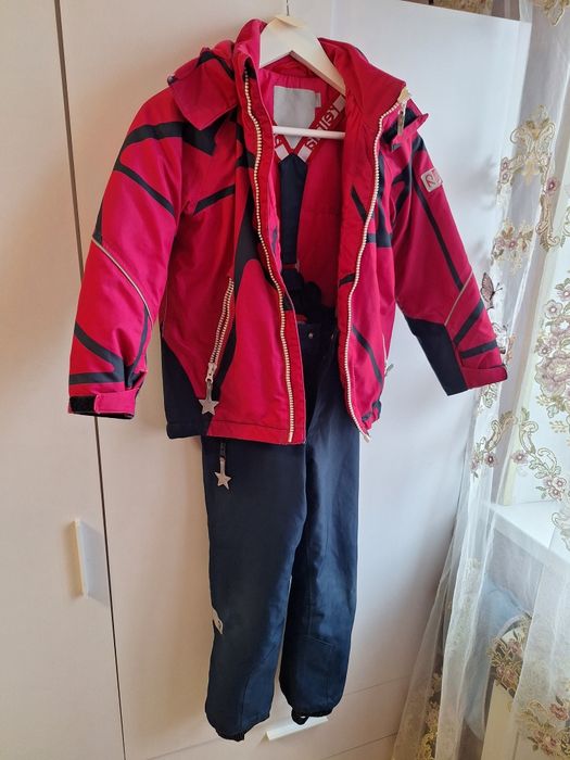 Зимний комбинезон reima. Куртка полукомбинезон