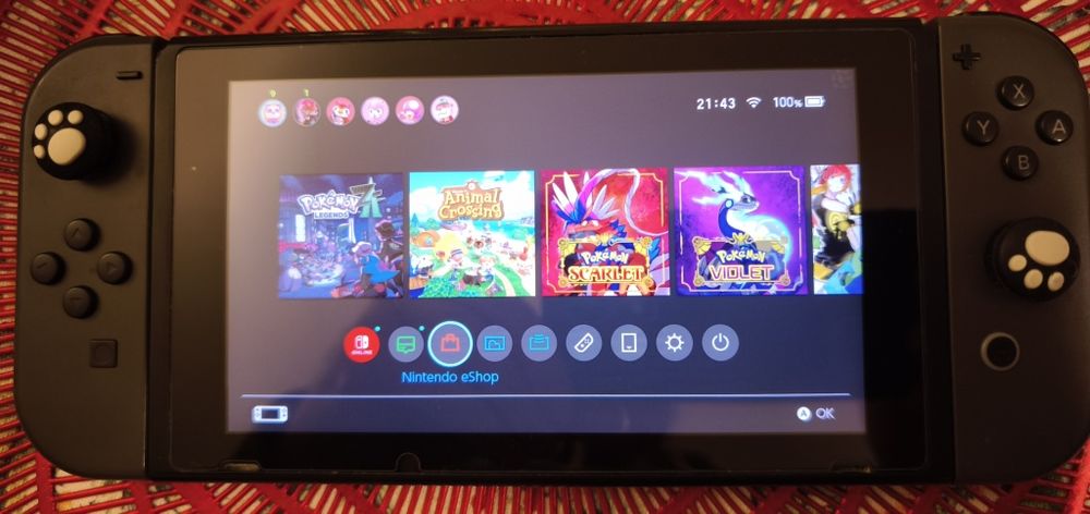 Nintendo switch versão 1