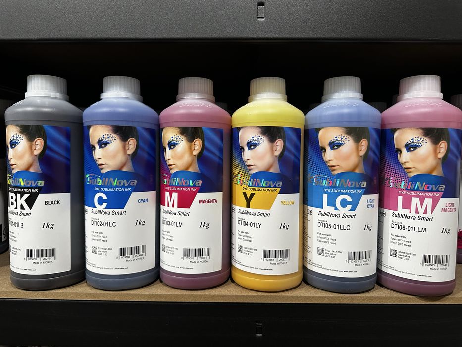Sublinova DTI сублімаційні чорнила для Epson DX4 DX5 head
