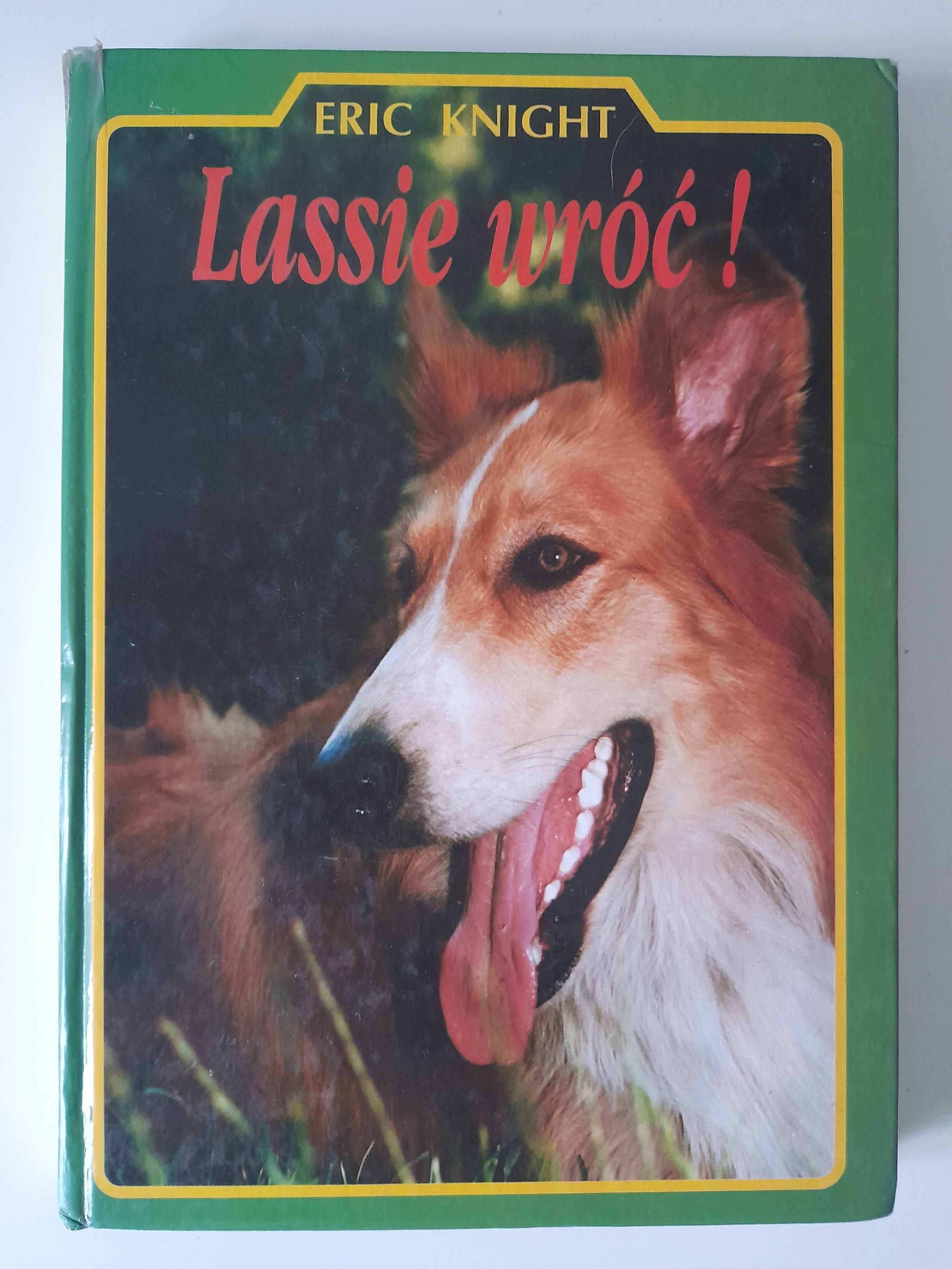 4 książki dla dzieci Lassie wróć! Eric Knigh i inne