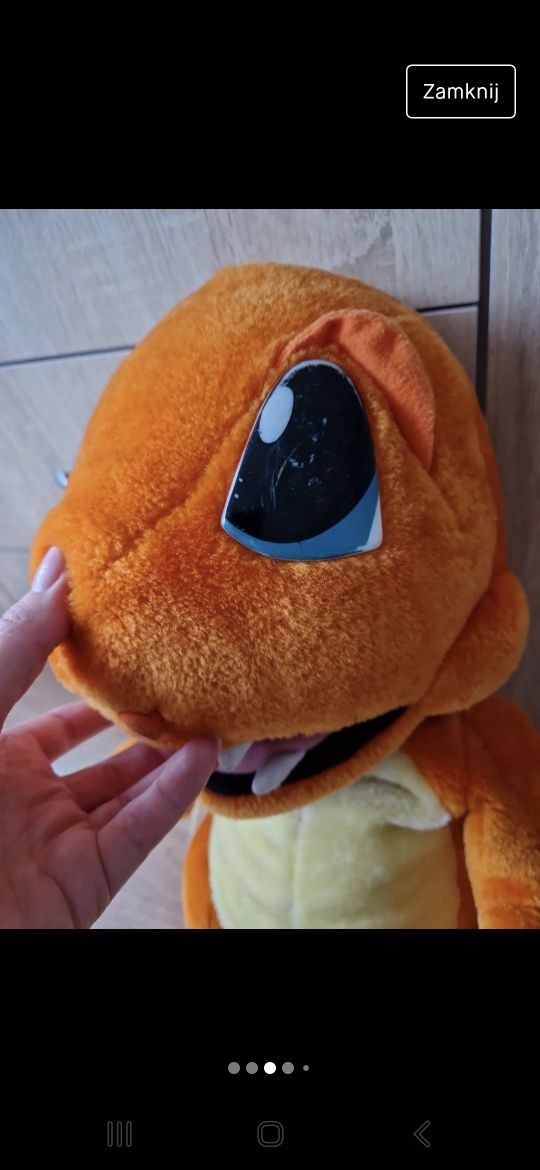 Pluszowy Charmander pokemon