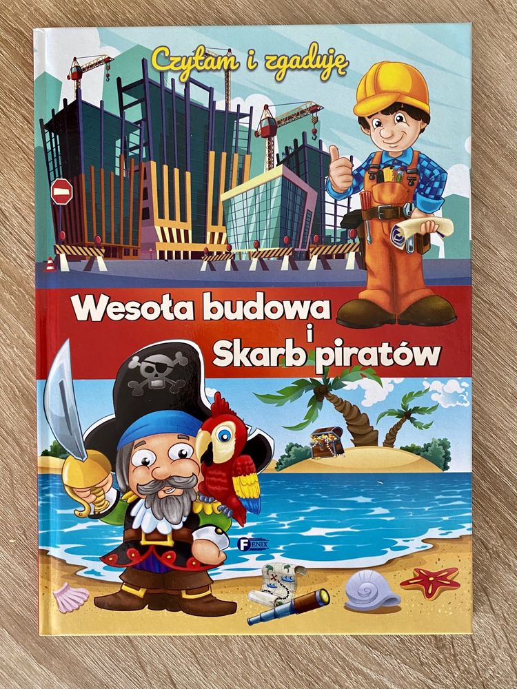 Książka Wesoła Budowa i Skarb Piratów