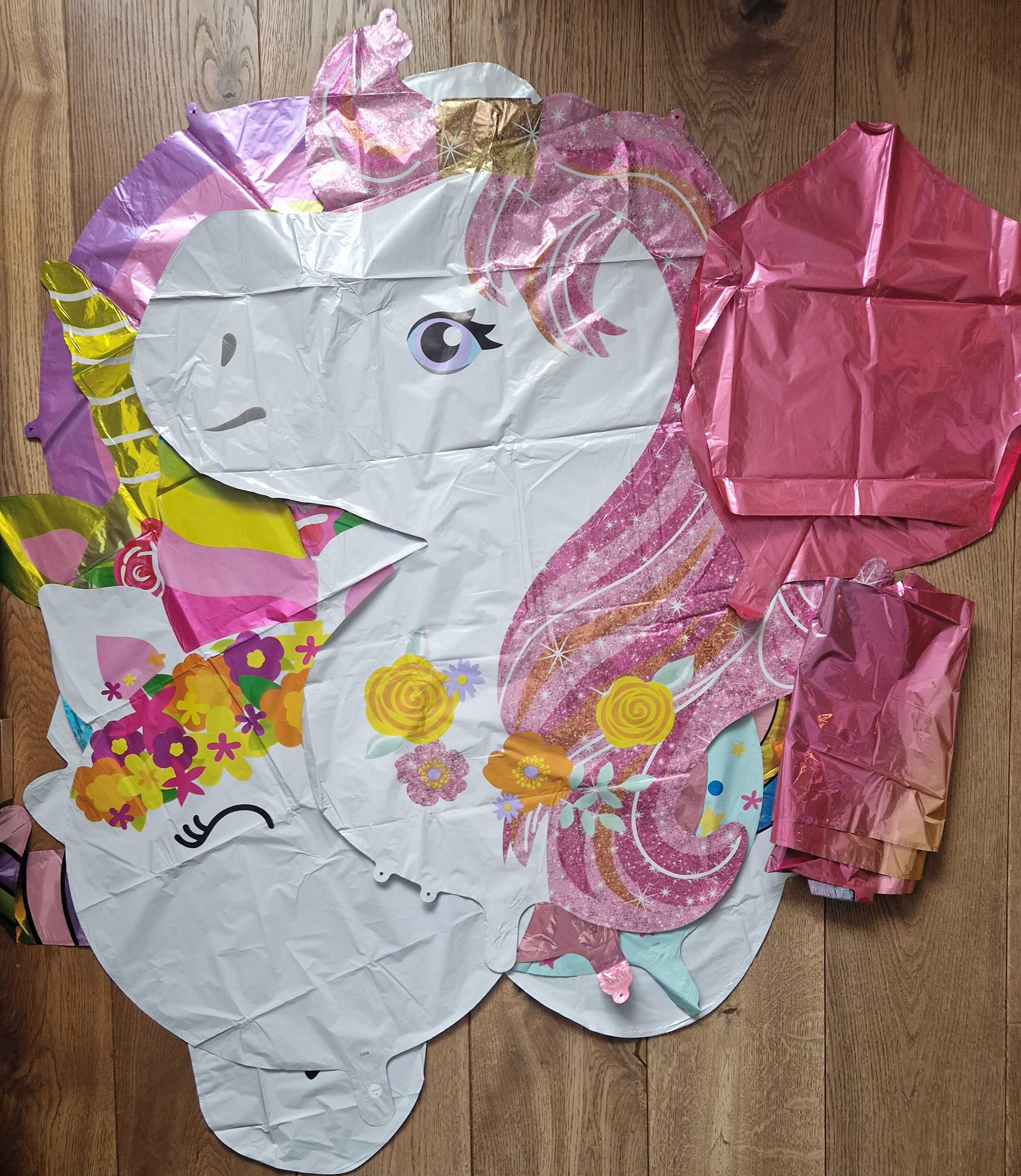 Dekoracja na 5 urodziny dla dziewczynki, balon , jednorożec, 5 lat,