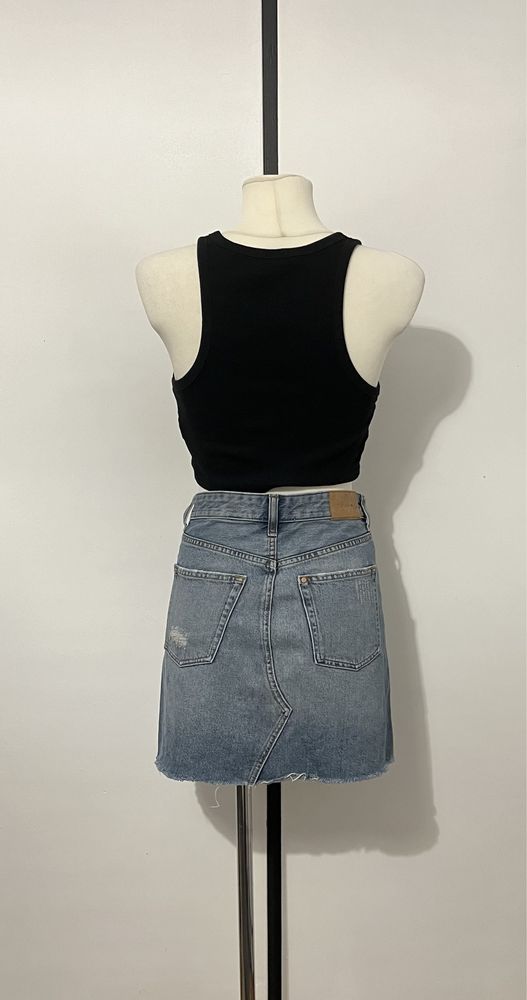Spodnica Jeansowa H&M rozmiar XS EUR 34 UK6 skirt