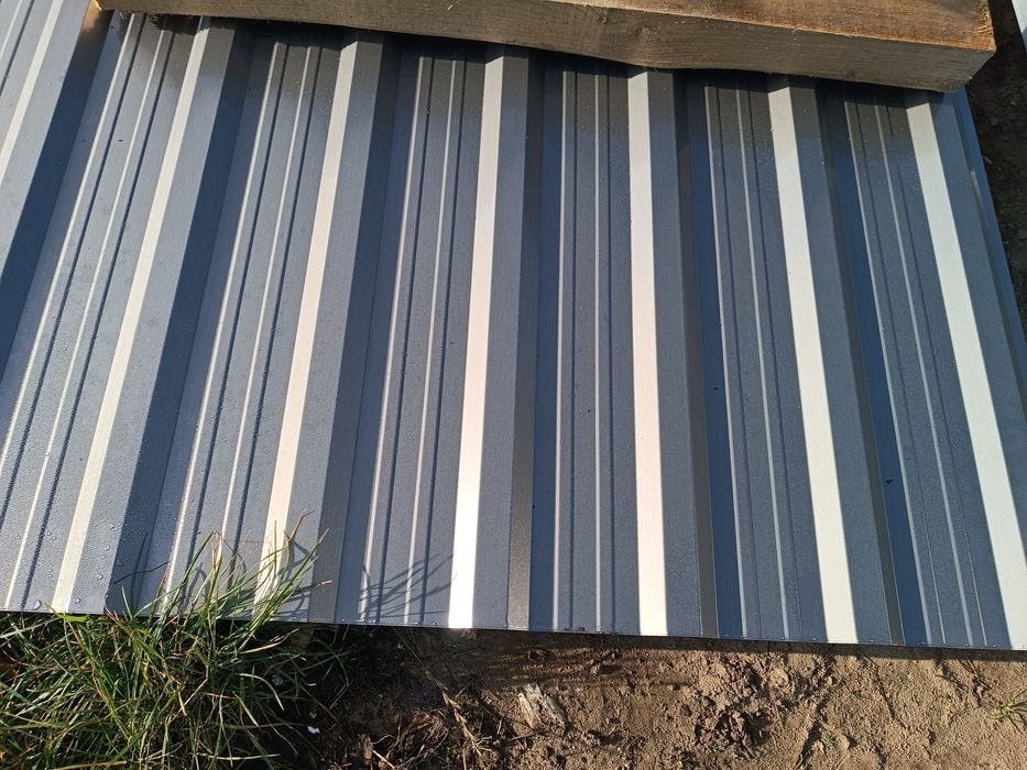 Blacha trapezowa ciemny srebrny, T18mm