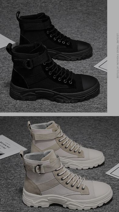 Демисезонні,дуже якісні берці,кроссовки