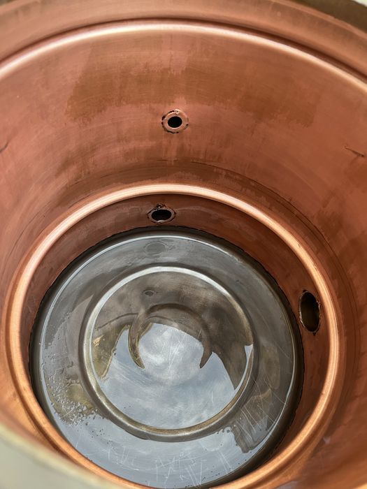 Медный перегонный куб 35л. Весь комплект