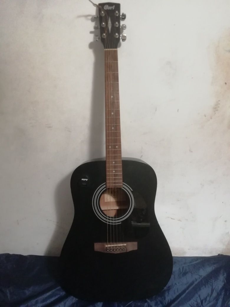Акустична гітара Cort AD810 BKS чорна