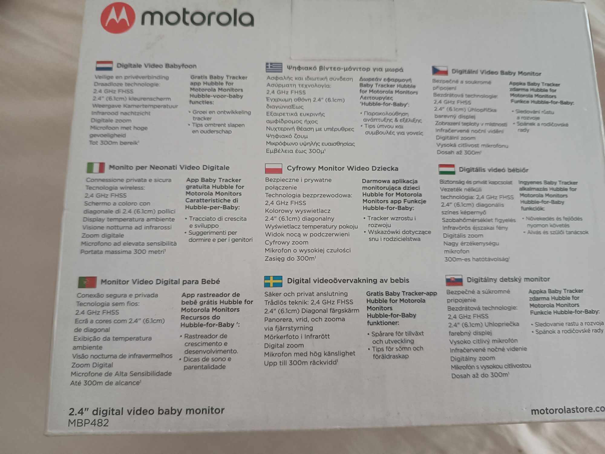 Baby monitor Motorola 2.4"