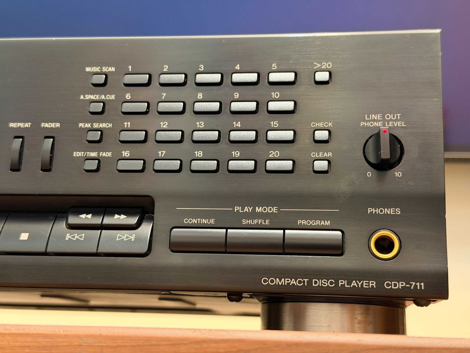 ‼️ Sony CD-плеер CDP-711 винтажный Hi-Fi, Япония, верхняя линейка!