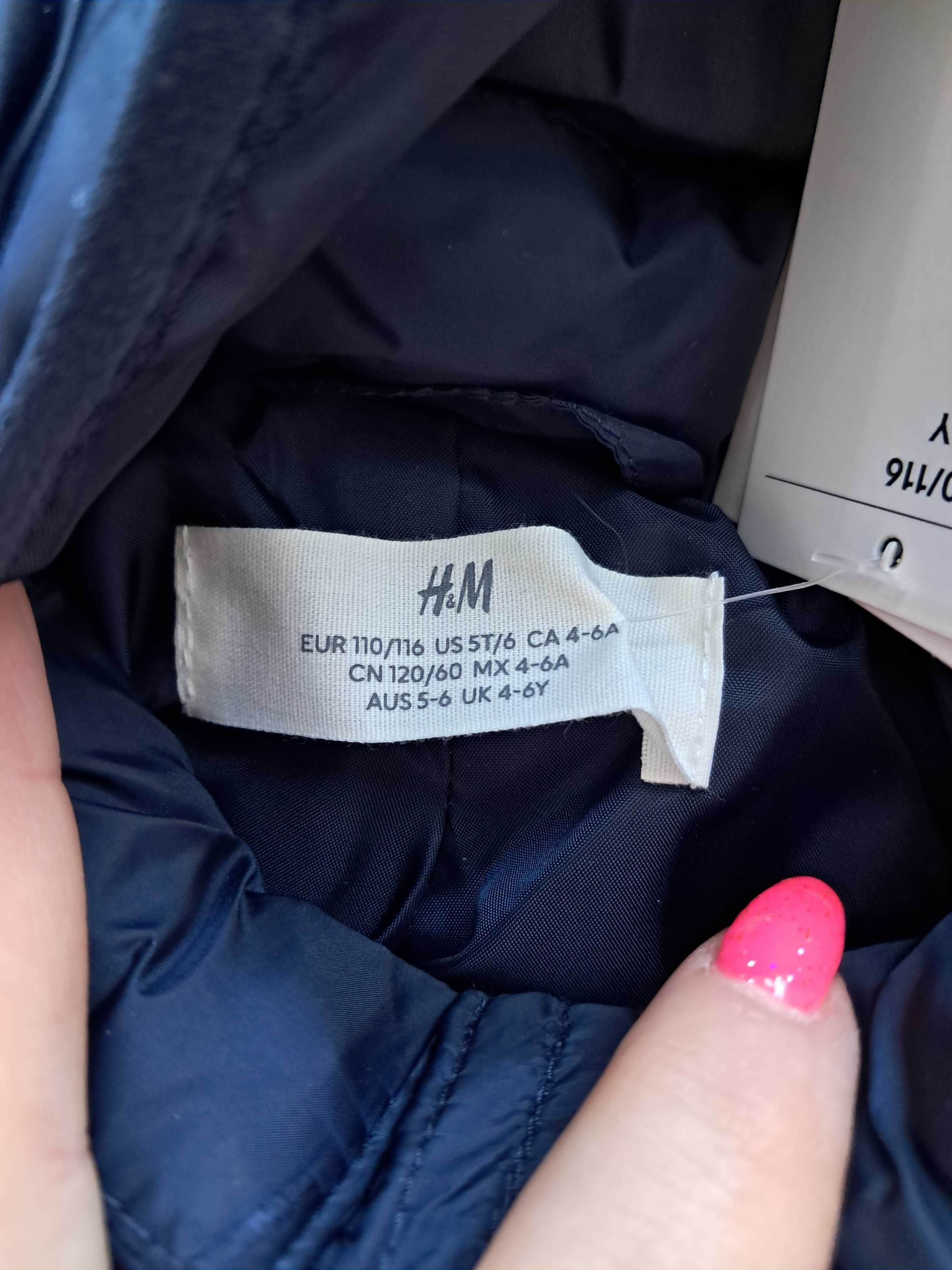 Kurta kurteczka z odpinanym kapturem dziecięca nowa wiosna/jesień H&M