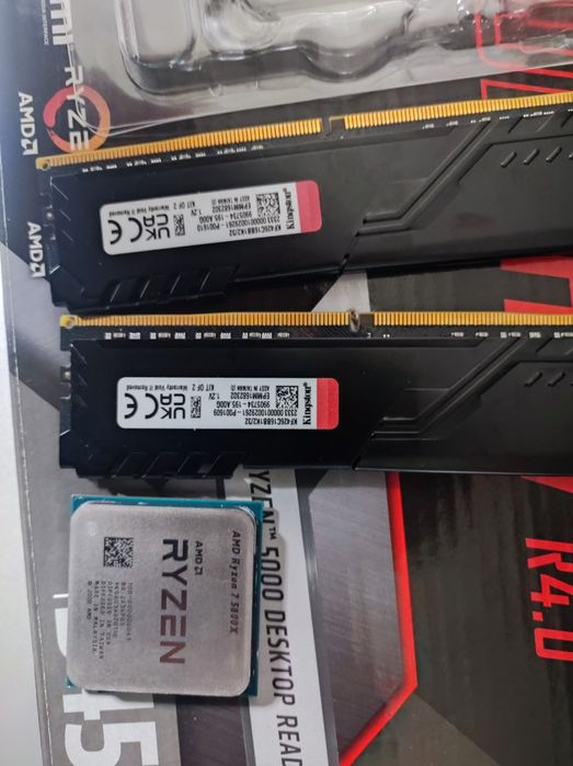 Ryzen 7 5800X 32GB DDR4  B450M HDV  комплект
