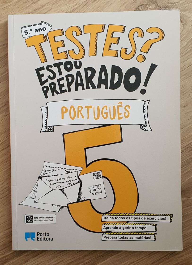 Livros de preparação de testes 5° ano