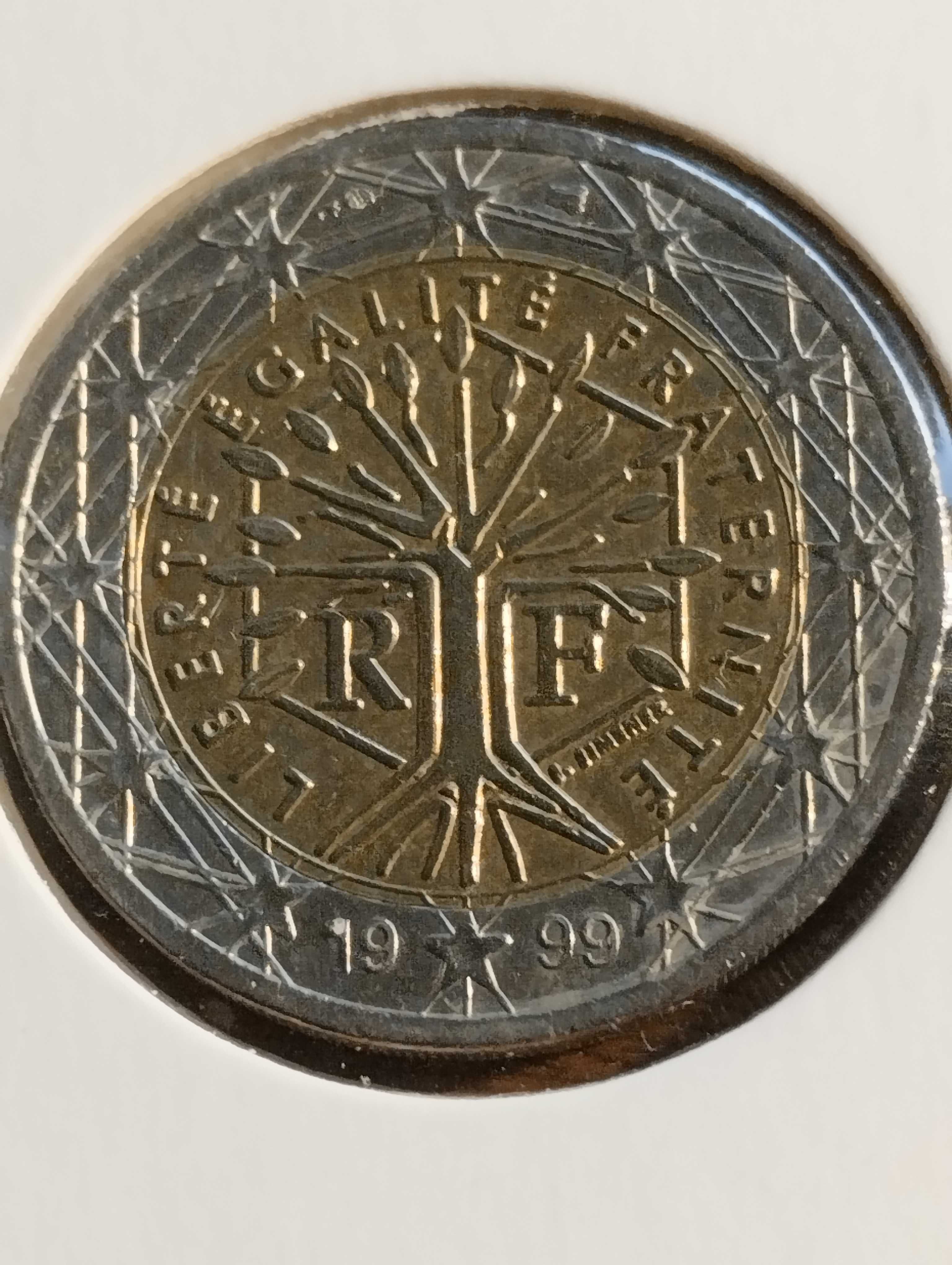 Moeda de 2 Euros de 1999 - France