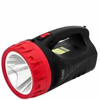 Ручной фонарь-прожектор 2в1 аккумуляторный 4000 мАч, 25 LED, Yajia YJ-