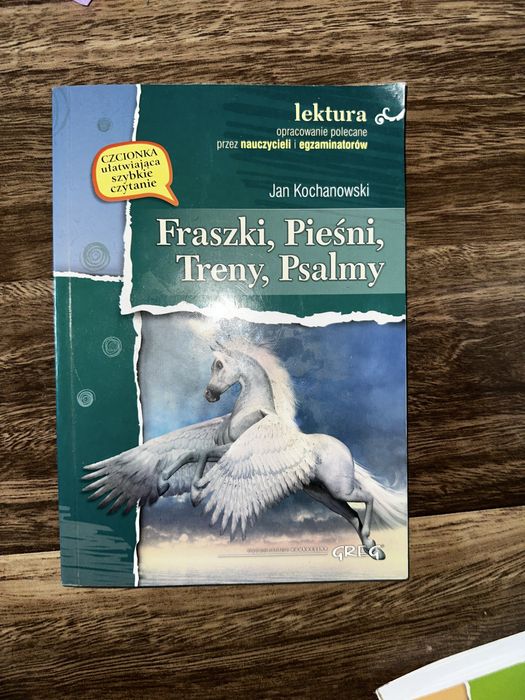 Ksaizka z opracowaniami dziel potrzebnych w szkole sredniej