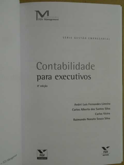 Contabilidade para Executivos de André Luís Fernandes Limeira