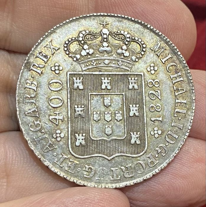 Moeda 480 Reis D MIGUEL I - 1828
