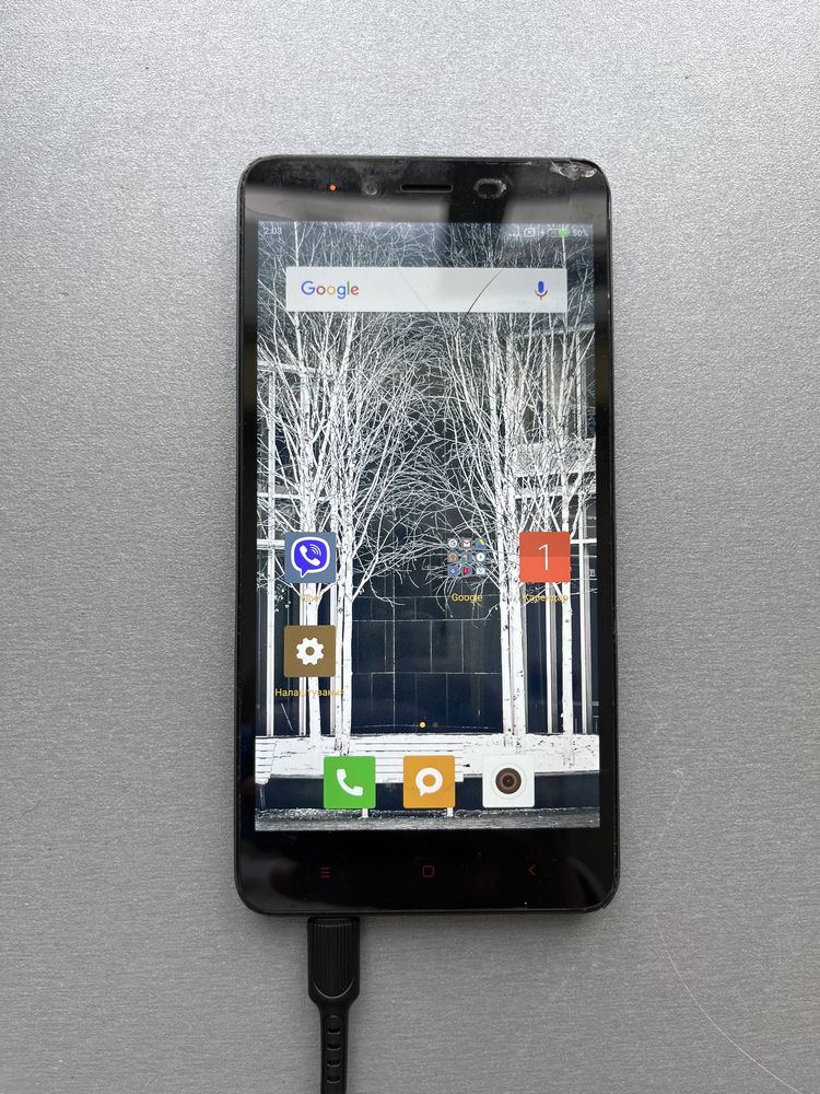 Xiaomi Note 2 бите скло