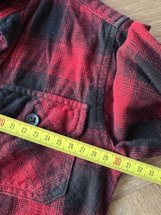 Primark czerwona koszula w kratę 92