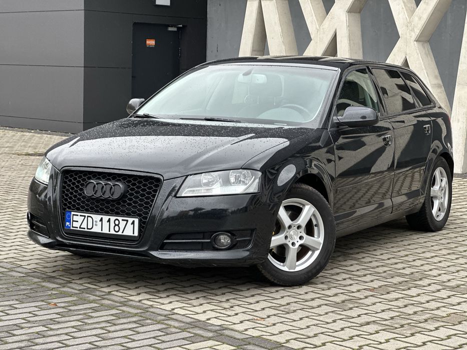 Audi A3 8P Sportback 1.6 TDI  Dotykowy Ekran Grzane fotele