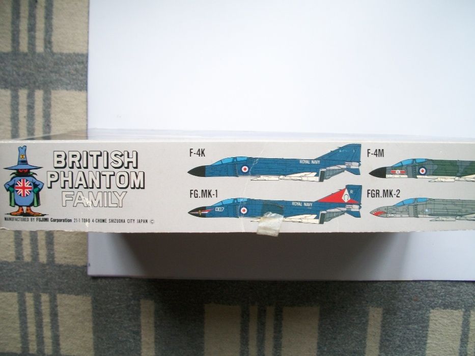 сборная модель 1-72 Fujimi F-4k Phantom