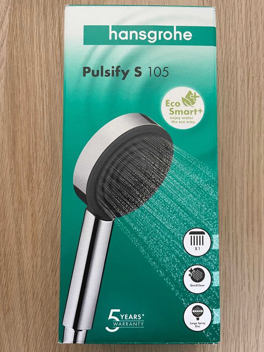 Nowa słuchawka prysznicowa Hansgrohe Pulsify S