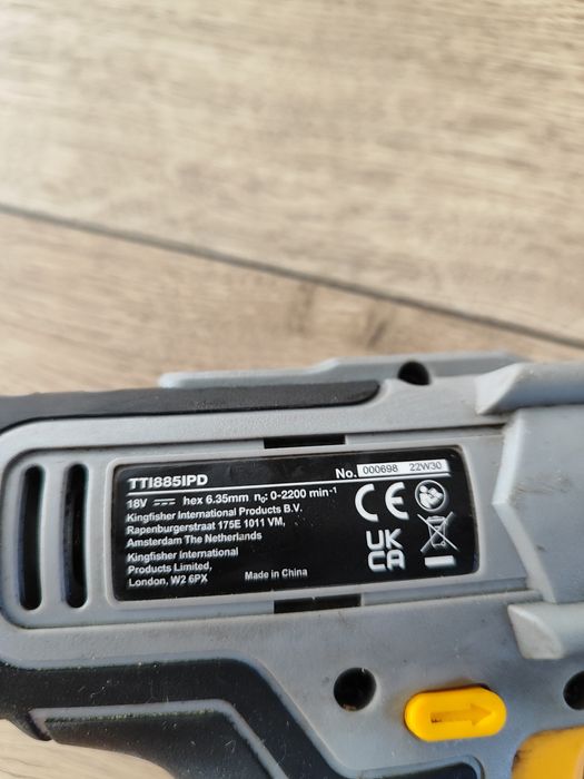 Zakrętarka udarowa Titan 18v