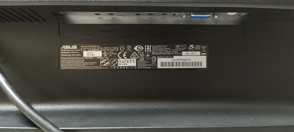 Monitor Asus VP278H