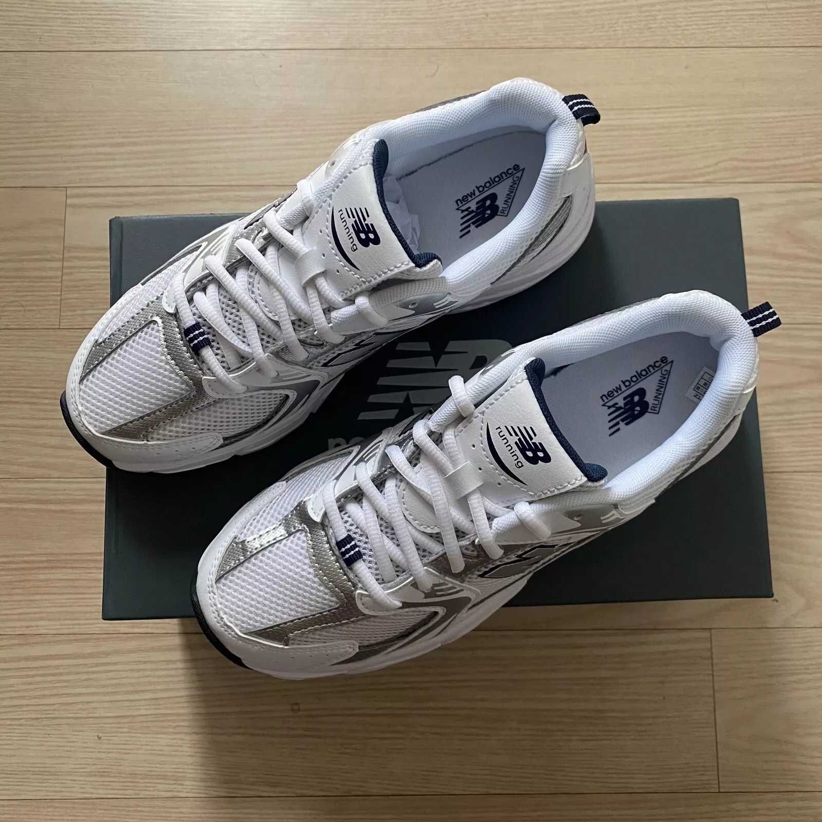 New Balance_530_white Moda_Buty_Mokasyny Mokasyny R.38