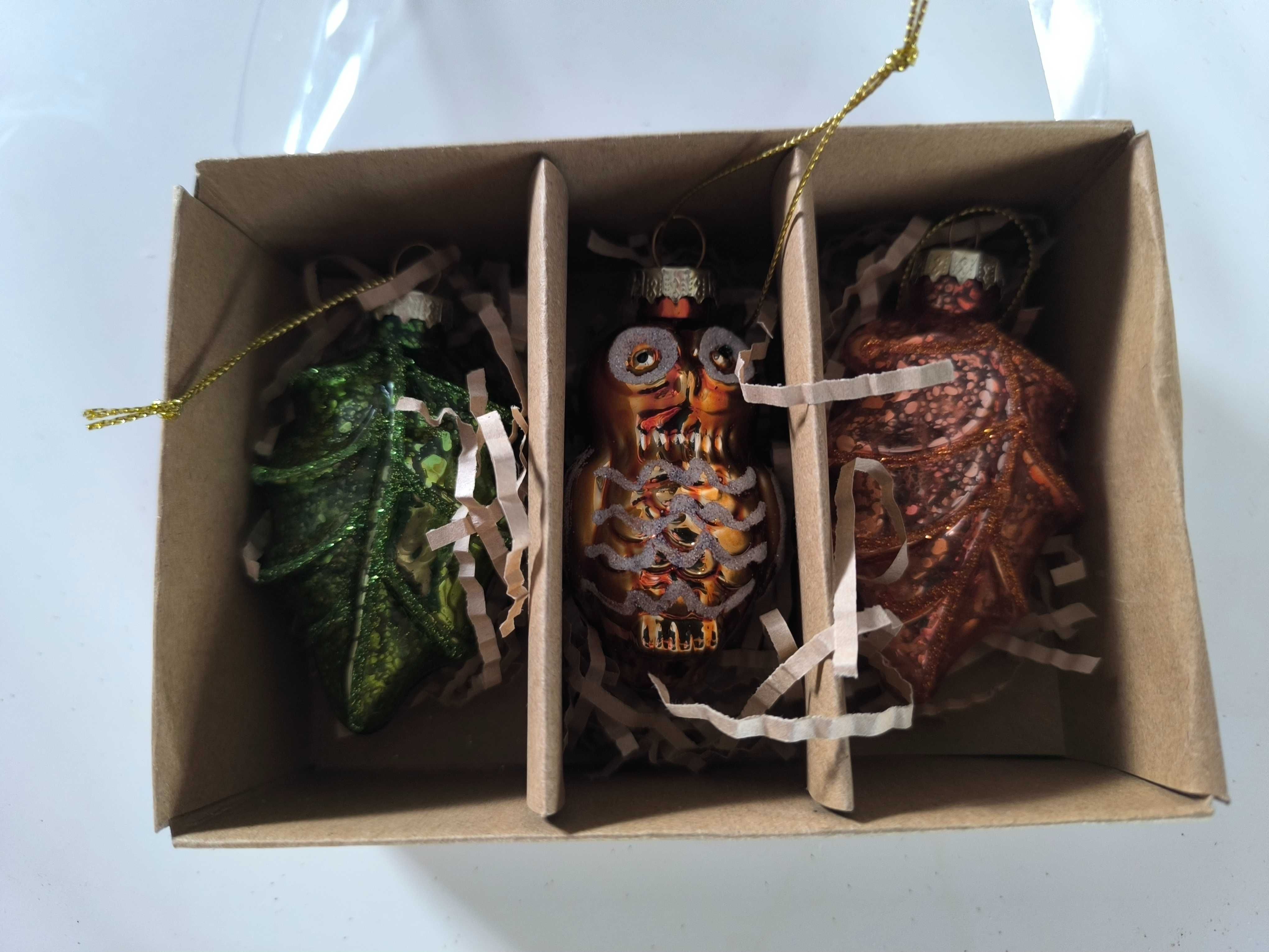 Bombki szklane nowe
