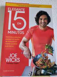 Livro "Elegante em 15 minutos" de Joe Wicks