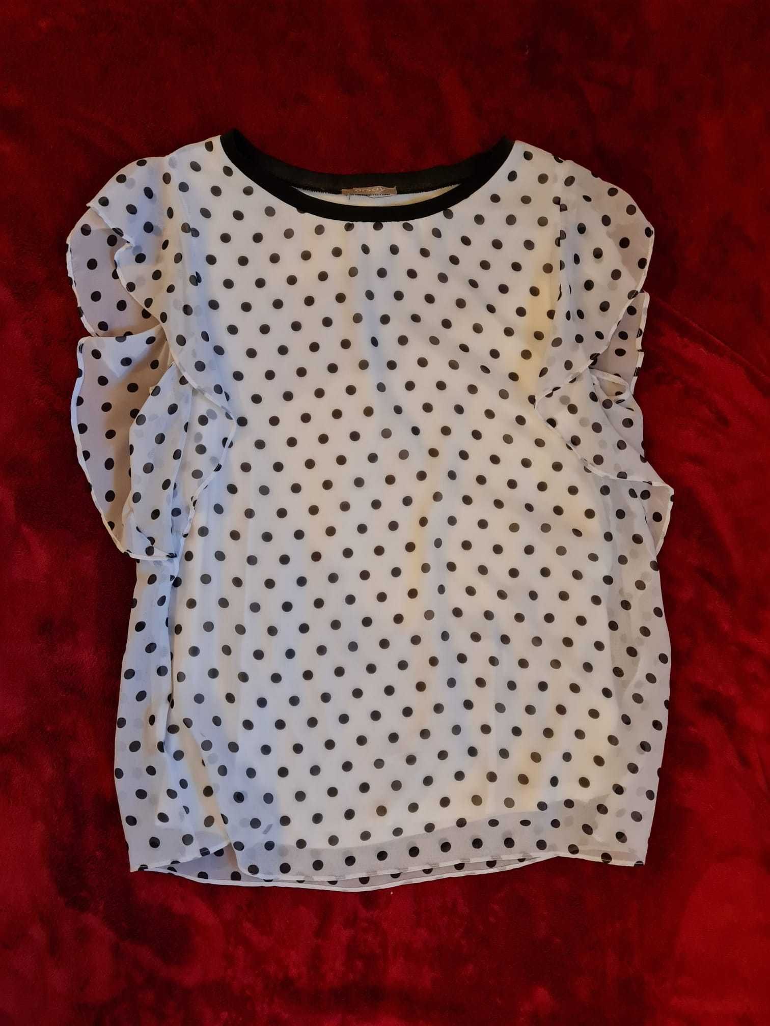 Bluzka w drobne kropki Orsay 36
