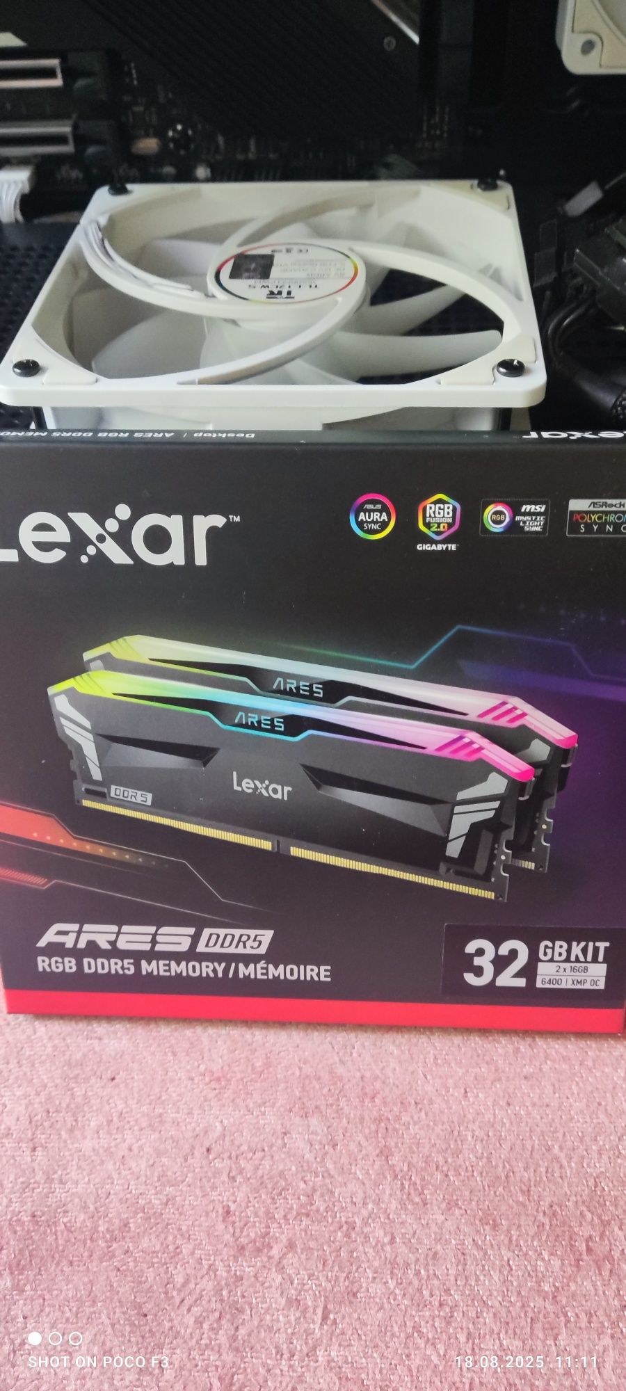 ASUSROGStrix3070Ti(16000гр)ddr5 lexar+evga(6500)