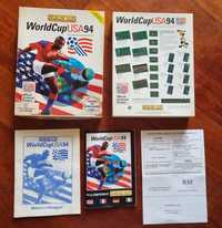 World Cup USA 94 PC Big Box jogo computador vintage