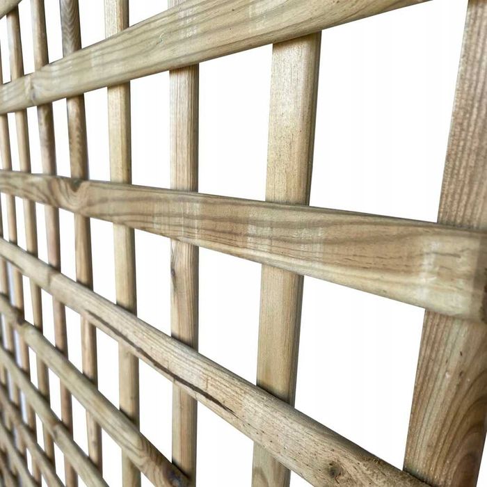 Kratka prosta drewniana Kratownica pnączy ogrodowa Płot 60x180cm