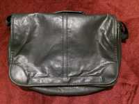 Кожаная сумка портфель раритет эксклюзив накладные карманы магниты