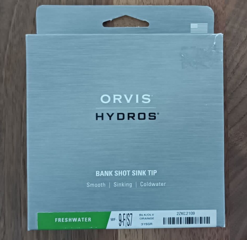 Linka muchową ORVIS HYDROS WF-9-F/S7