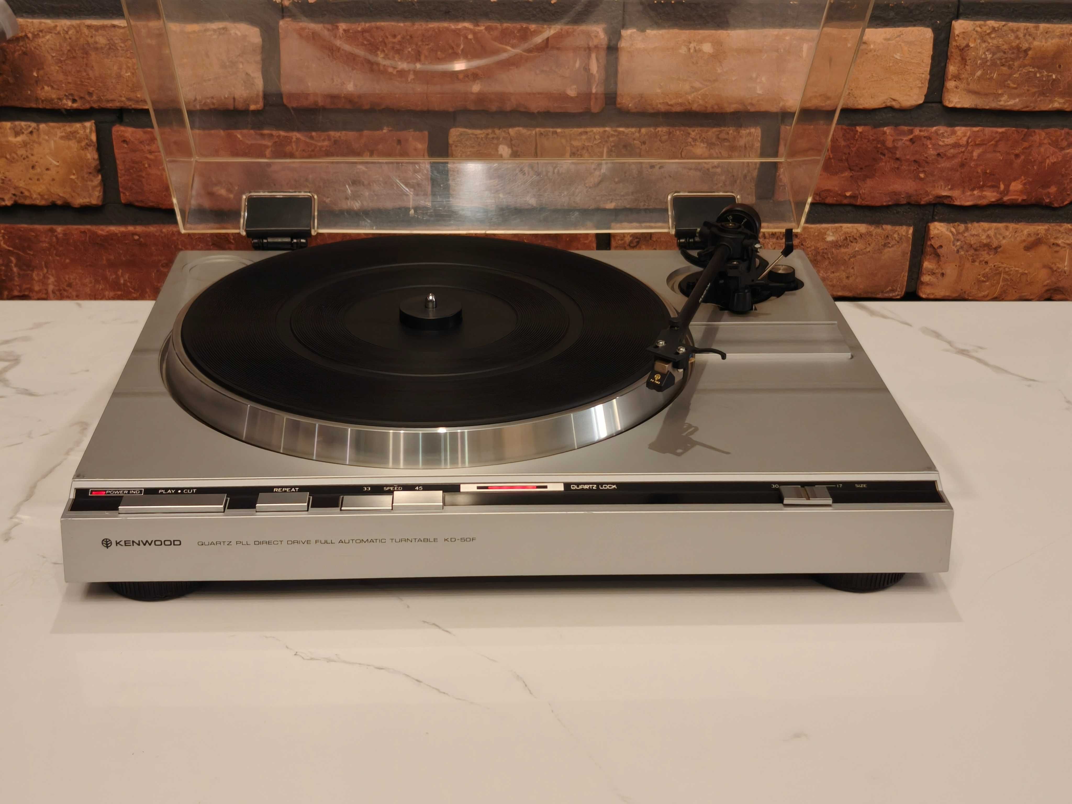 KENWOOD KD-50F Gramofon Direct Drive Quartz ! Automat