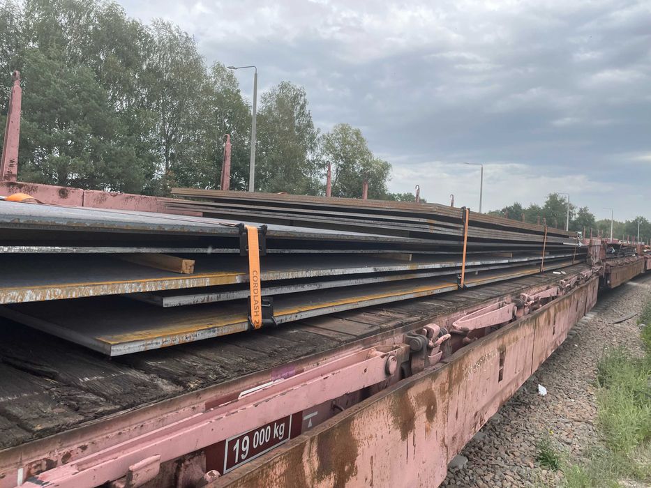 Blacha czarna konstrukcyjna 4 mm arkusz 2500x4000 [mm]