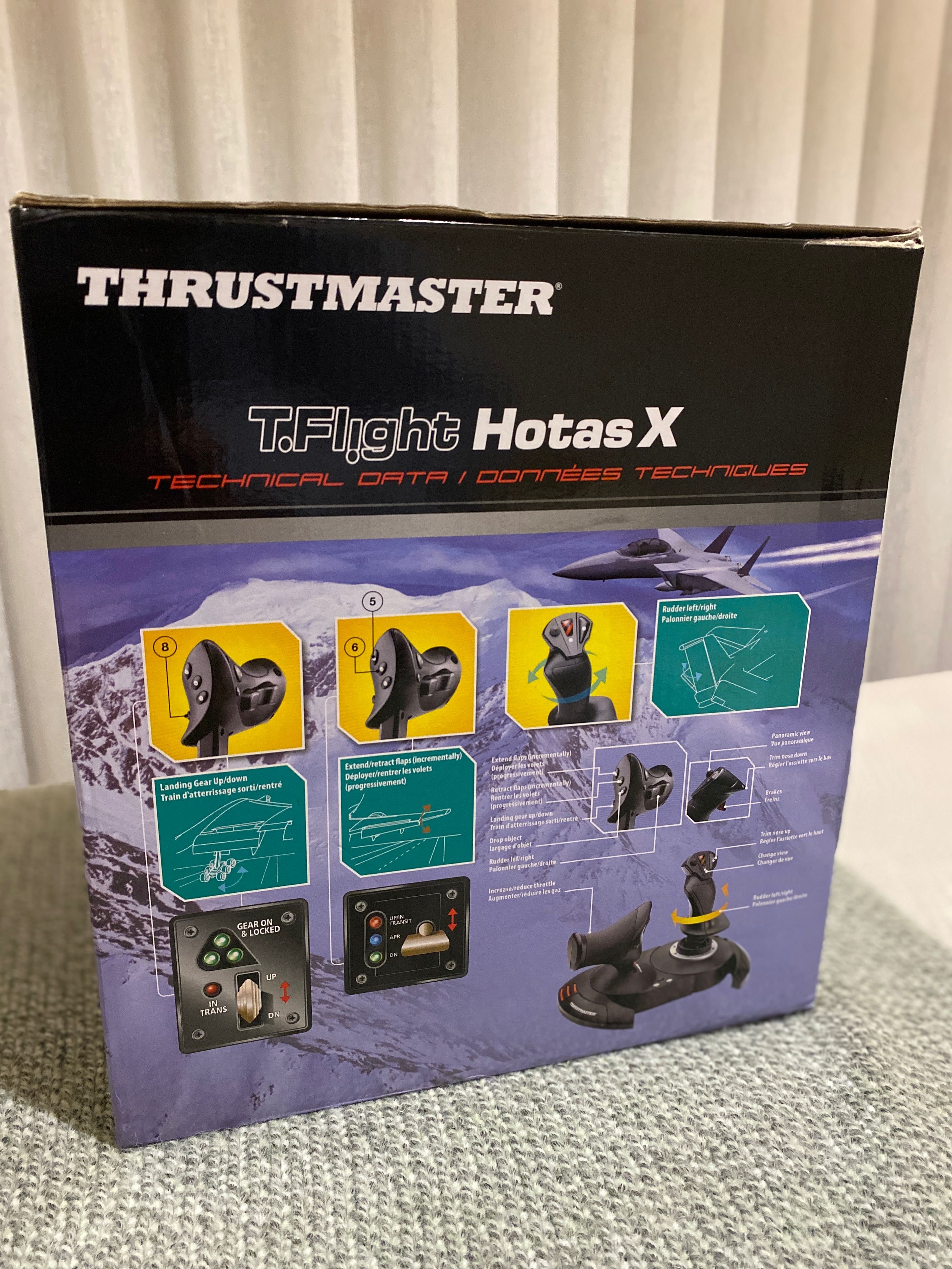 Flight simulator (joystick + throttle) - Thrustmaster