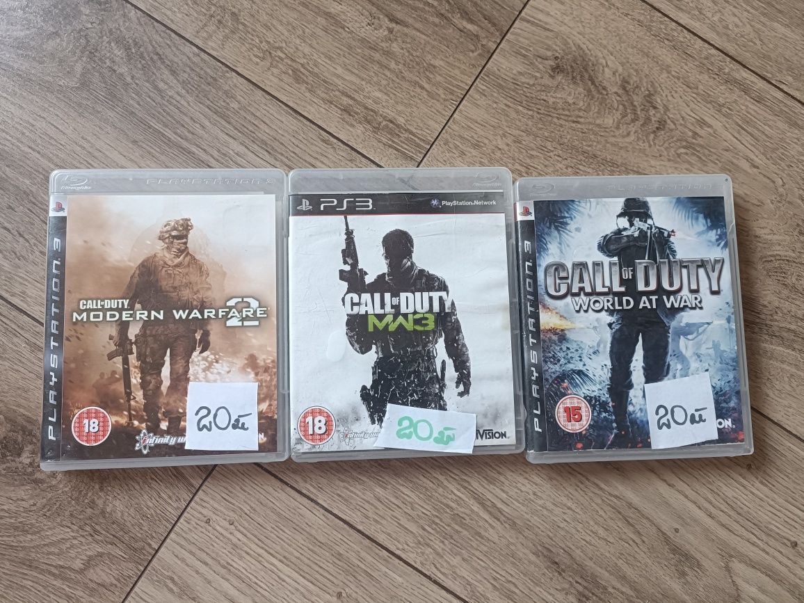 3 gry call of duty PlayStation 3