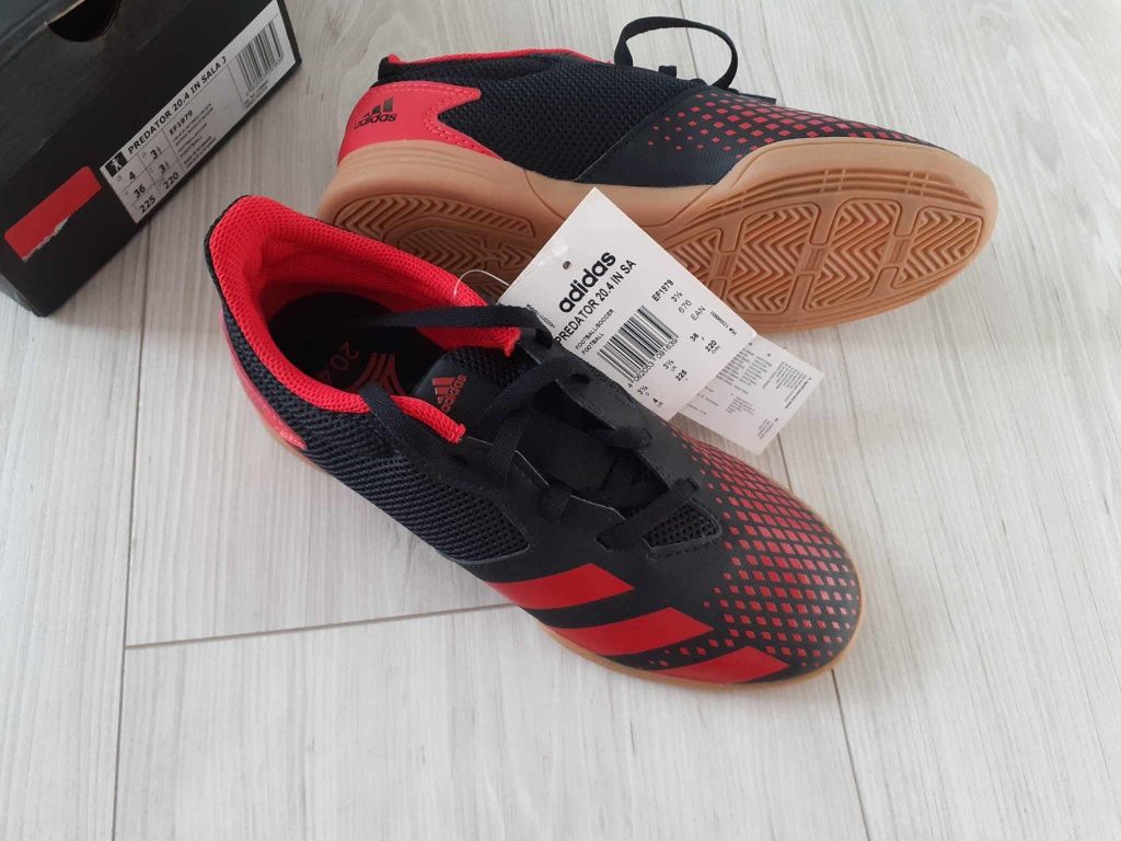 Buty piłkarskie halówki adidas Predator 20.4 IN Sala Junior r.36