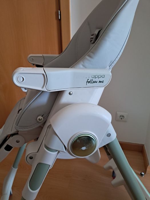 Cadeira de papa Peg-Pérego prima pappa follow me (Mint)