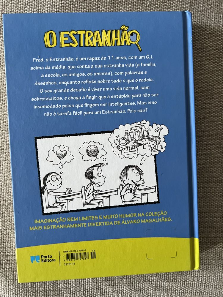 Livro infantil “O estranhão”, de Álvaro Magalhães