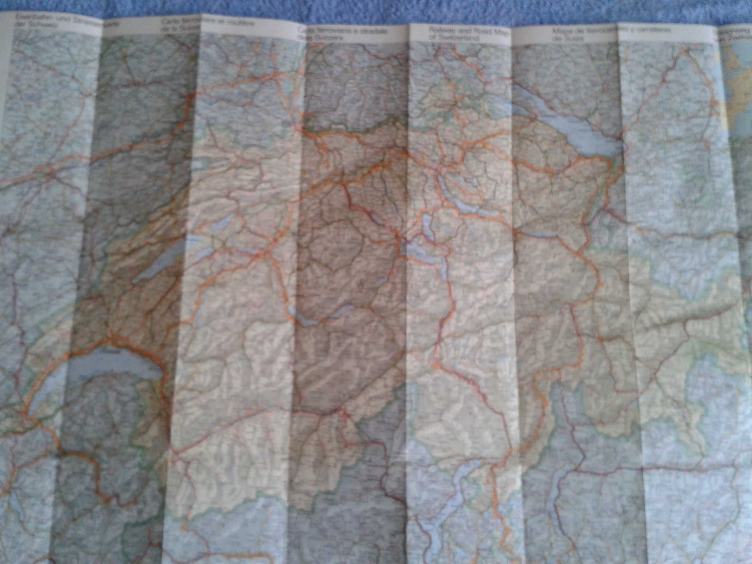 MAPAS de países e/ou cidades da Europa+Nova Iorque